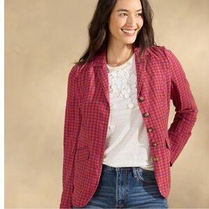 Sundance Living Bryce Blazer | Women  raspberry red